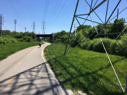 Oak Leaf Trail North Power Lines